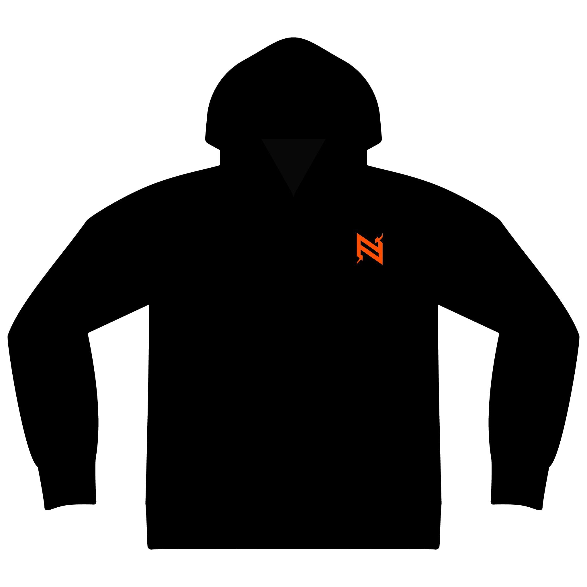 Unisex Sponge Fleece Drop Shoulder Hoodie Sweatshirt