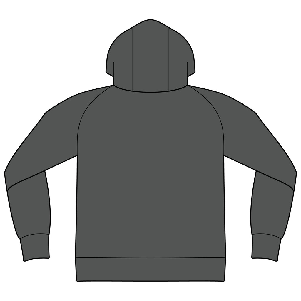 Unisex Organic CVC Fleece Pullover Hoodie