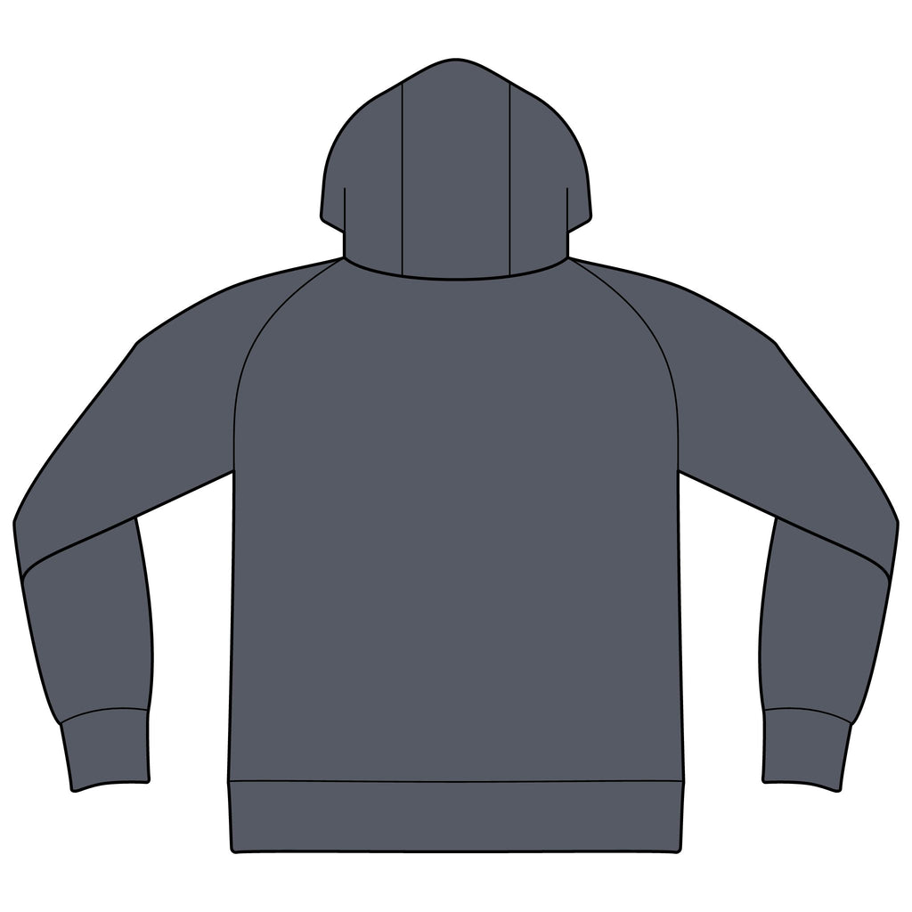 Unisex Organic CVC Fleece Pullover Hoodie