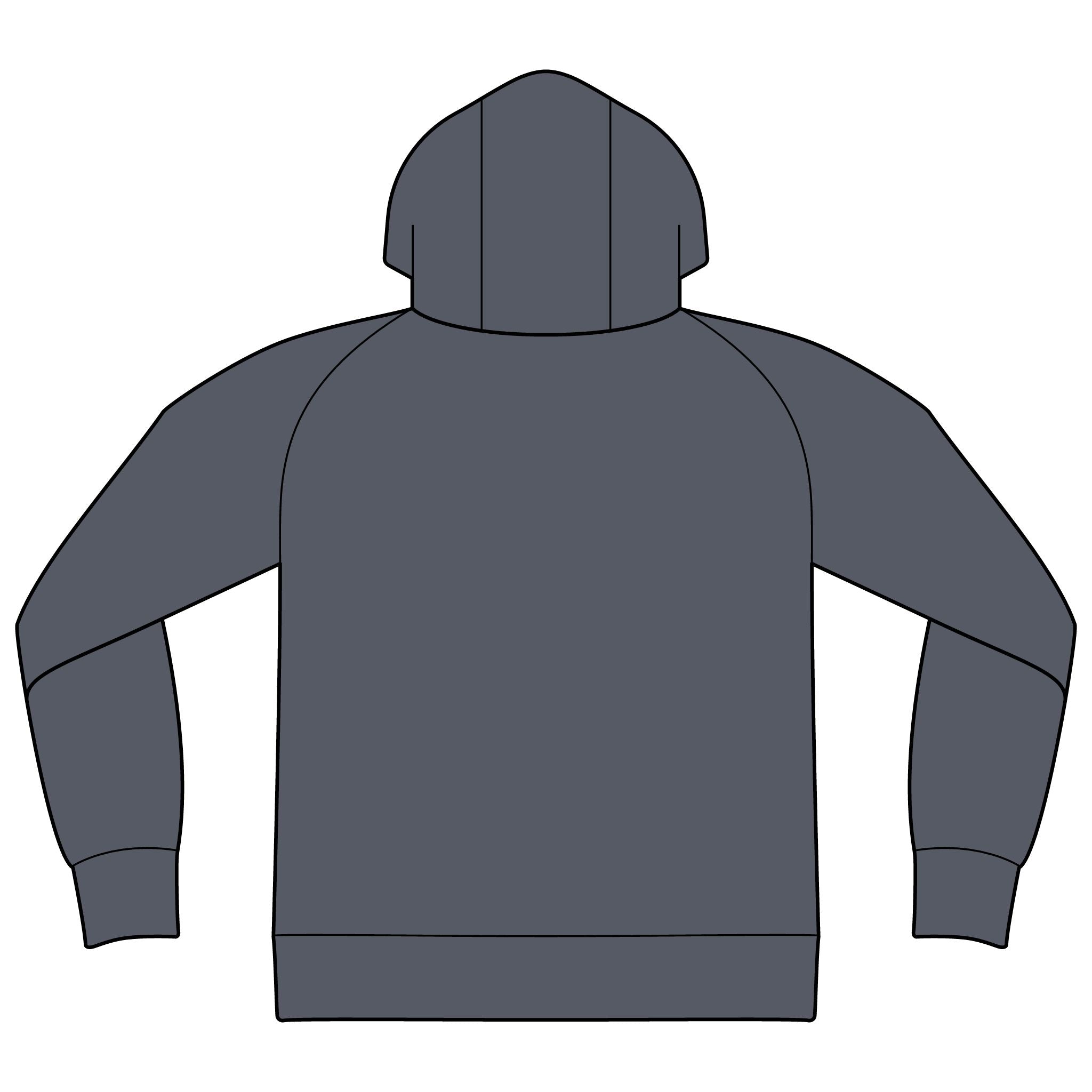 Unisex Organic CVC Fleece Pullover Hoodie