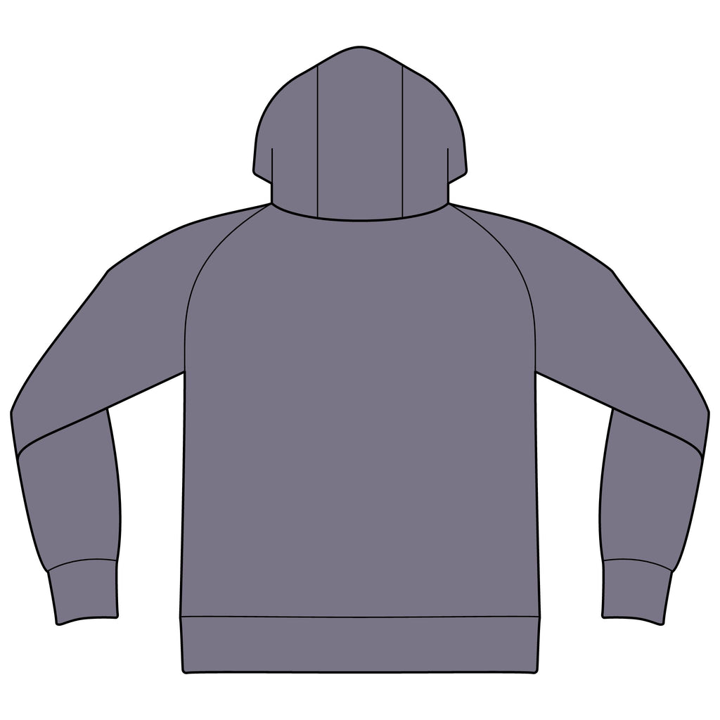 Unisex Organic CVC Fleece Pullover Hoodie
