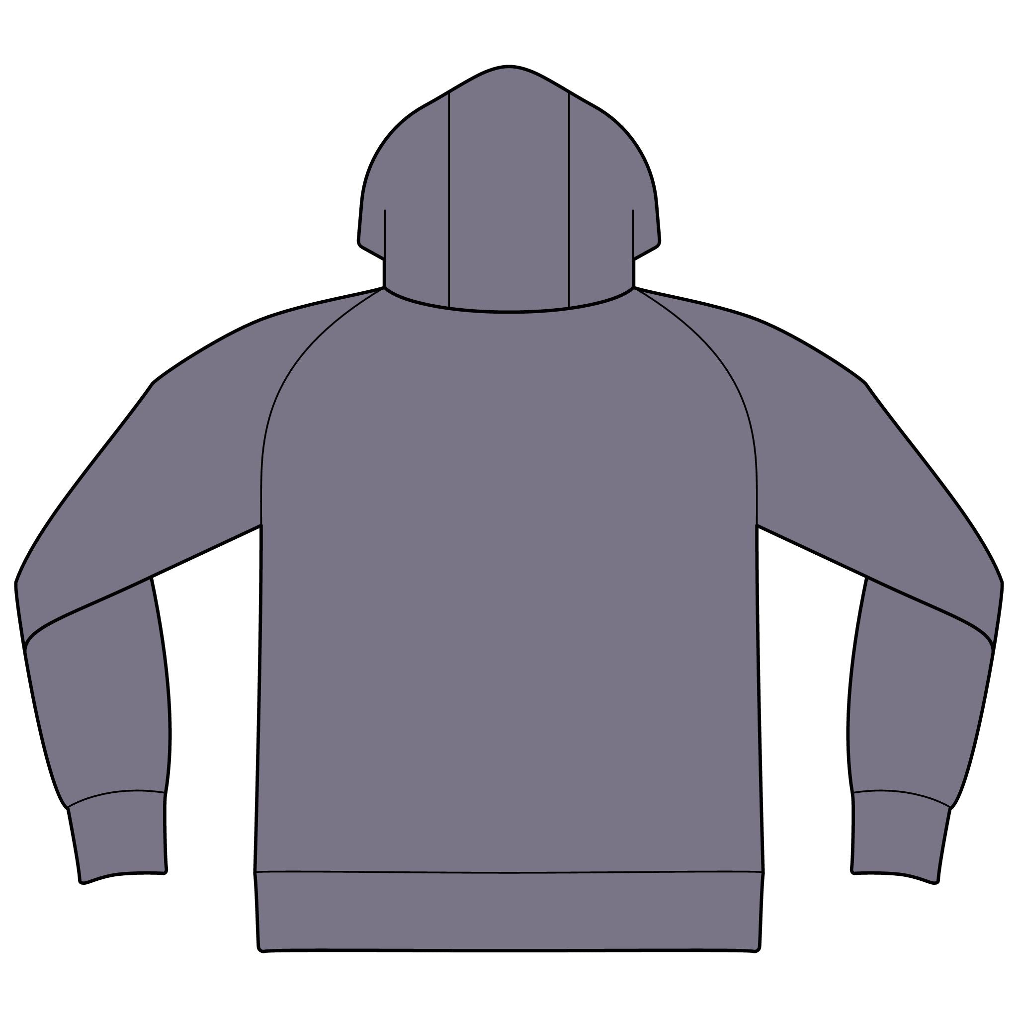 Unisex Organic CVC Fleece Pullover Hoodie