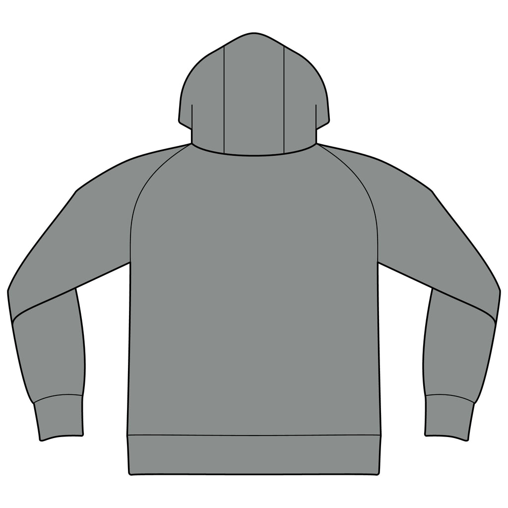 Unisex Organic CVC Fleece Pullover Hoodie