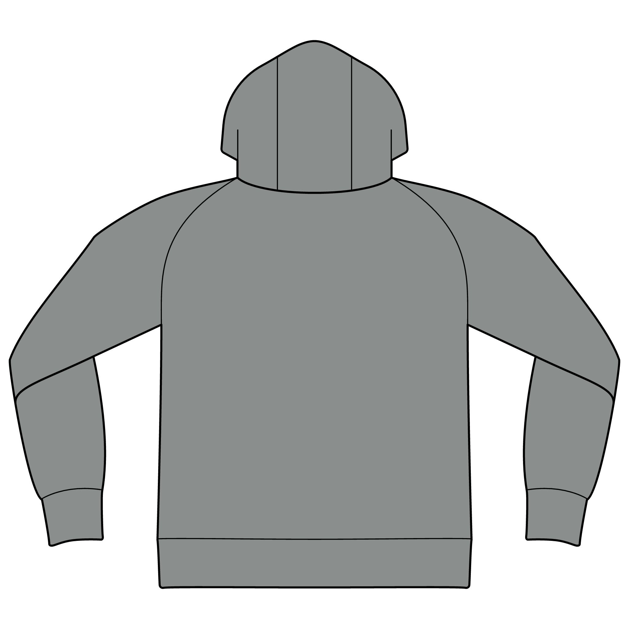 Unisex Organic CVC Fleece Pullover Hoodie