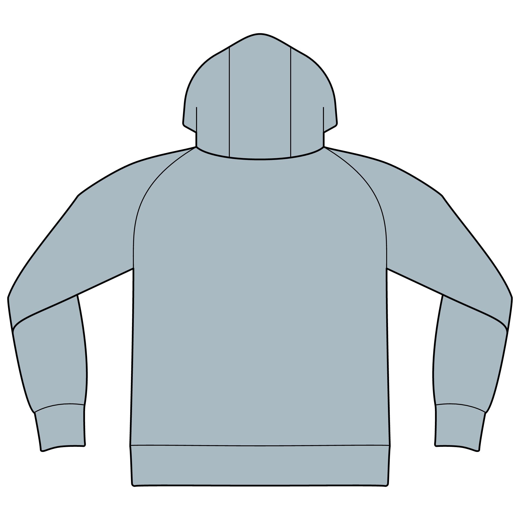 Unisex Organic CVC Fleece Pullover Hoodie