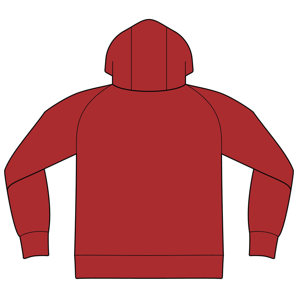 Unisex Organic CVC Fleece Pullover Hoodie