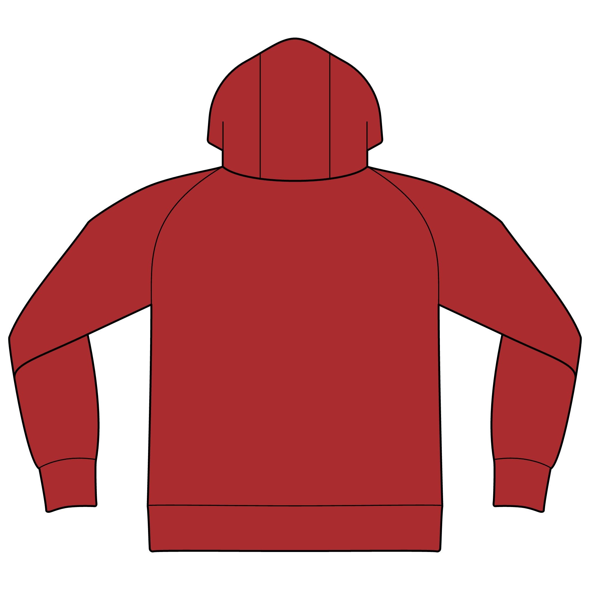 Unisex Organic CVC Fleece Pullover Hoodie