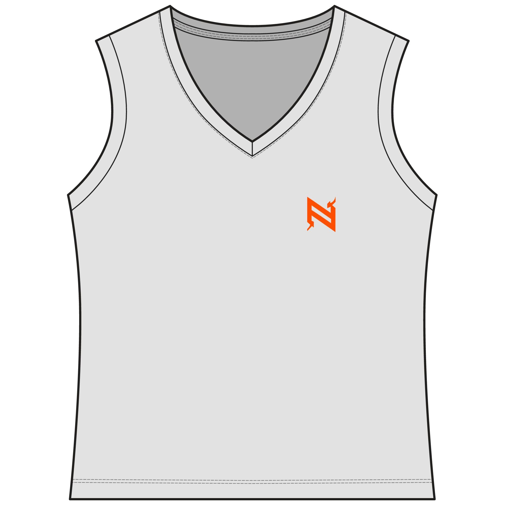 Women's Sleeveless PosiCharge Competitor V-Neck Tee