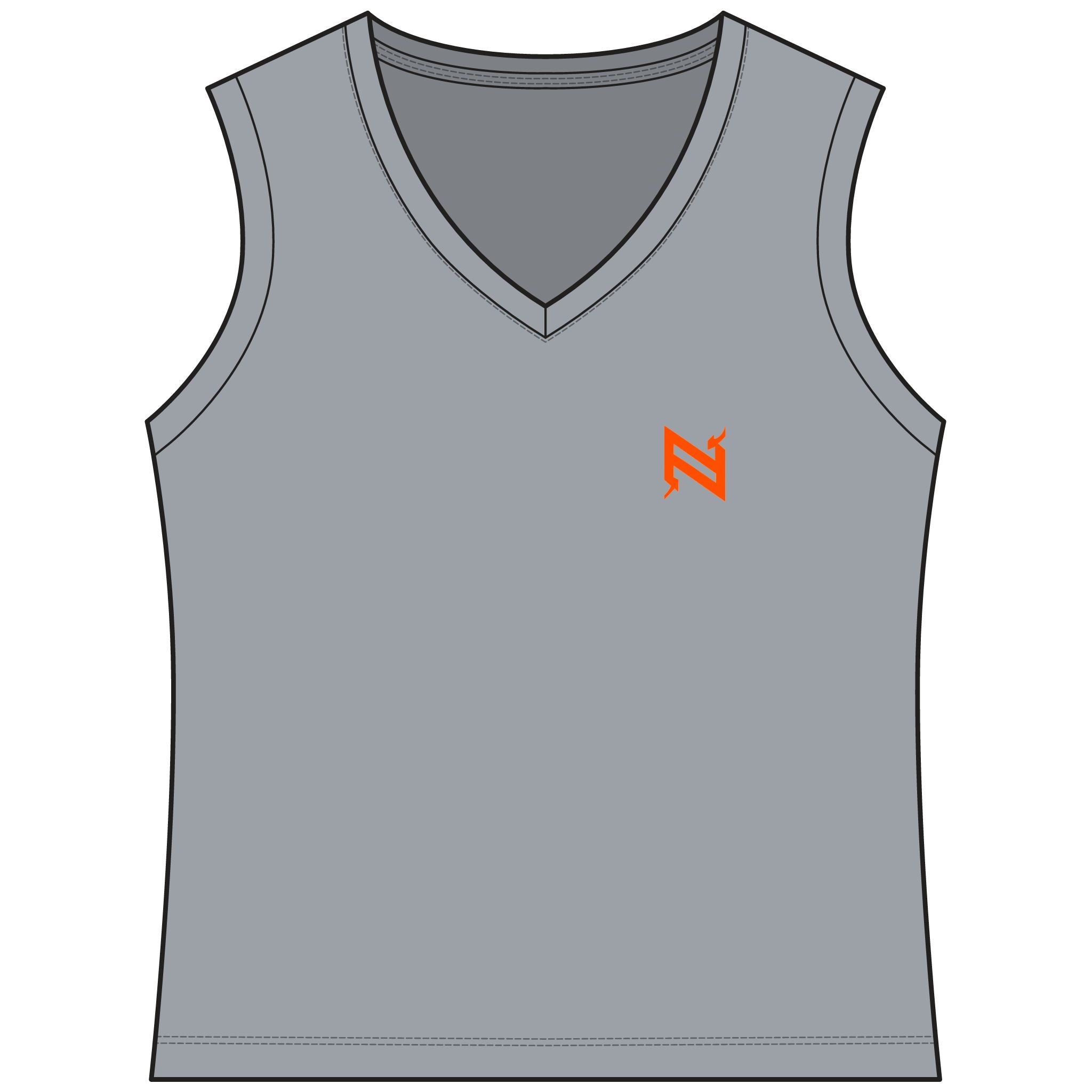 Women's Sleeveless PosiCharge Competitor V-Neck Tee