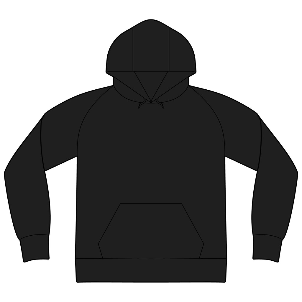 Unisex Organic CVC Fleece Pullover Hoodie