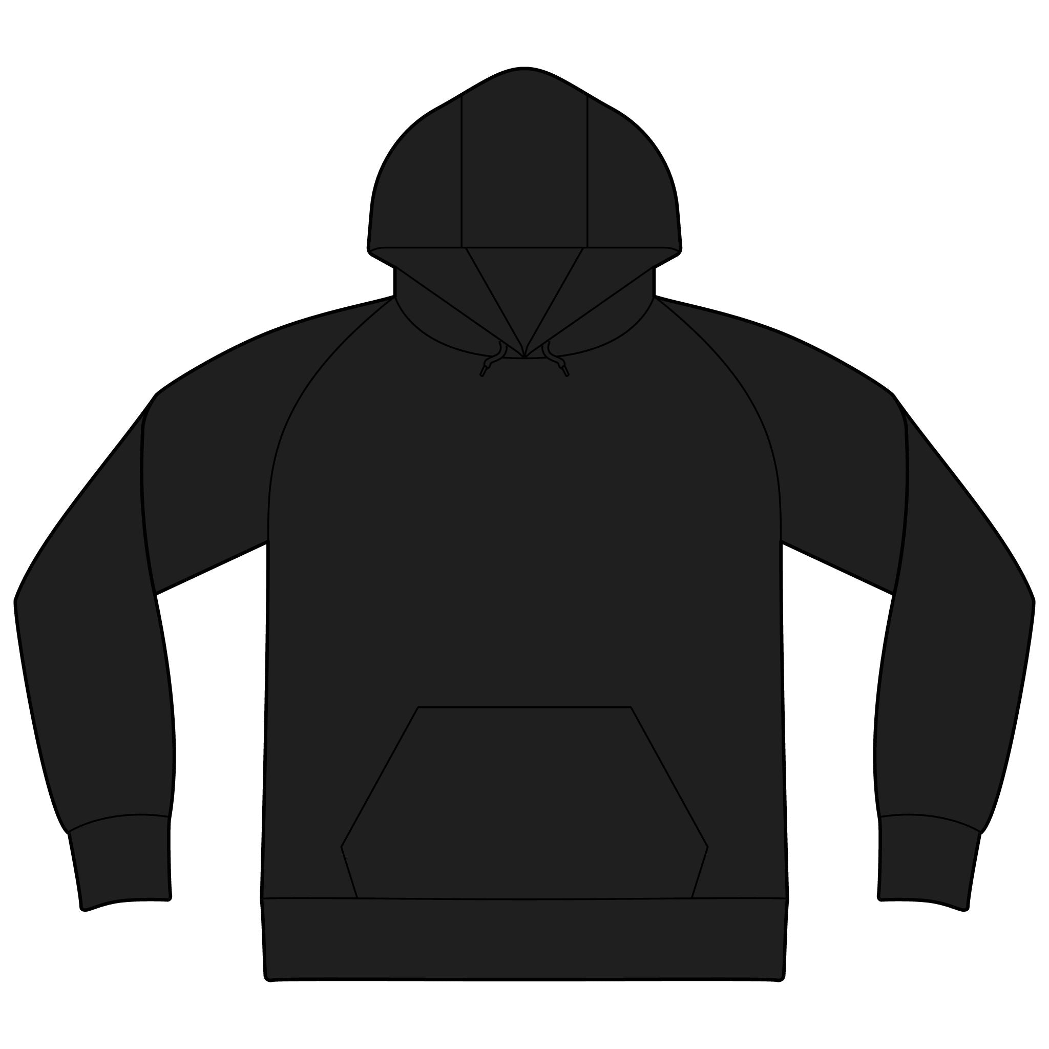 Unisex Organic CVC Fleece Pullover Hoodie