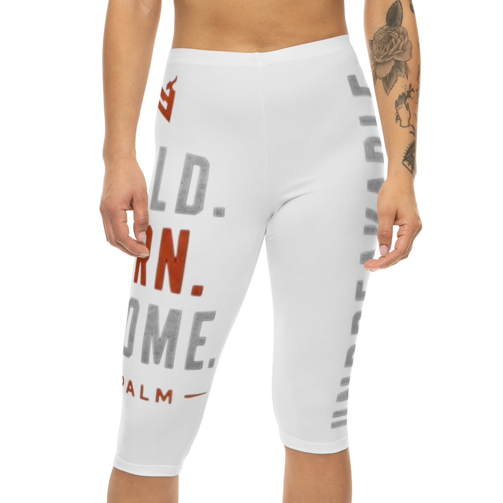 Women’s Capri Leggings (AOP)