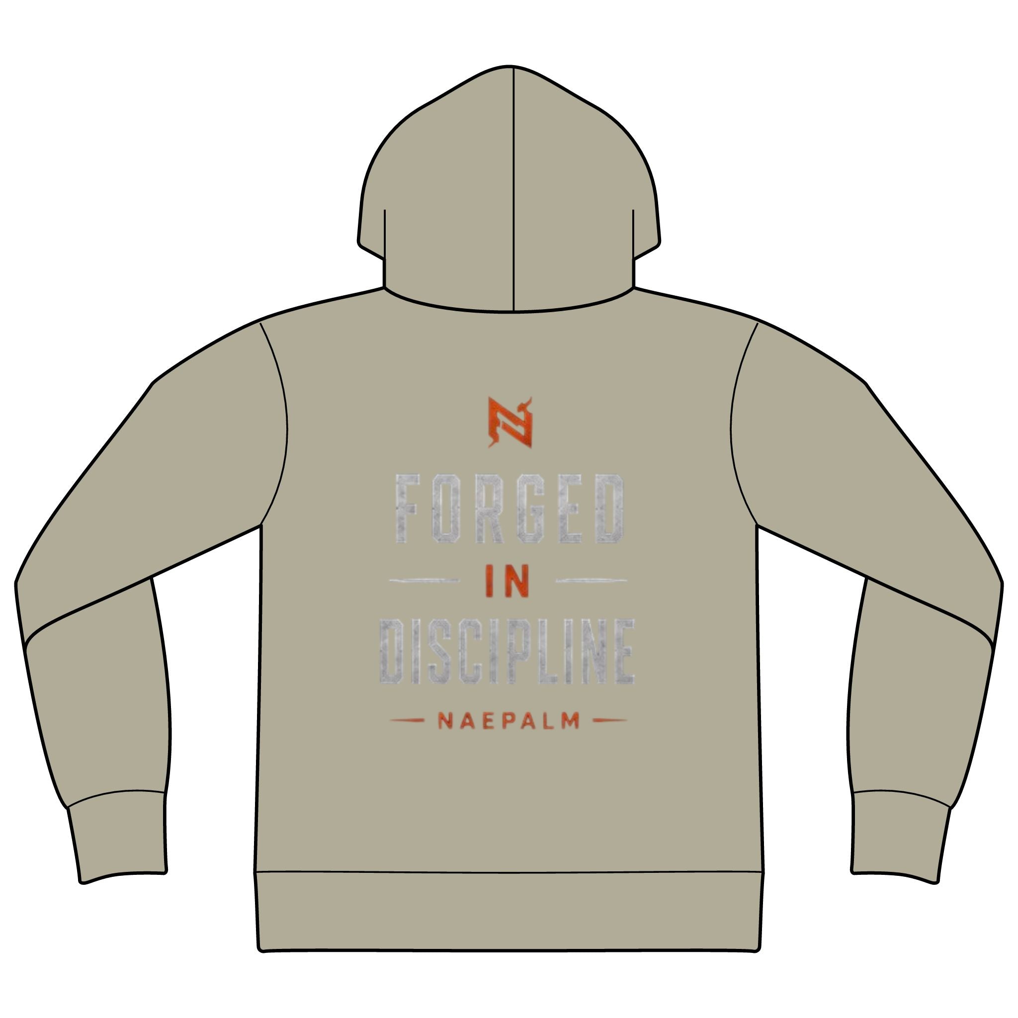 Unisex Sponge Fleece Drop Shoulder Hoodie Sweatshirt