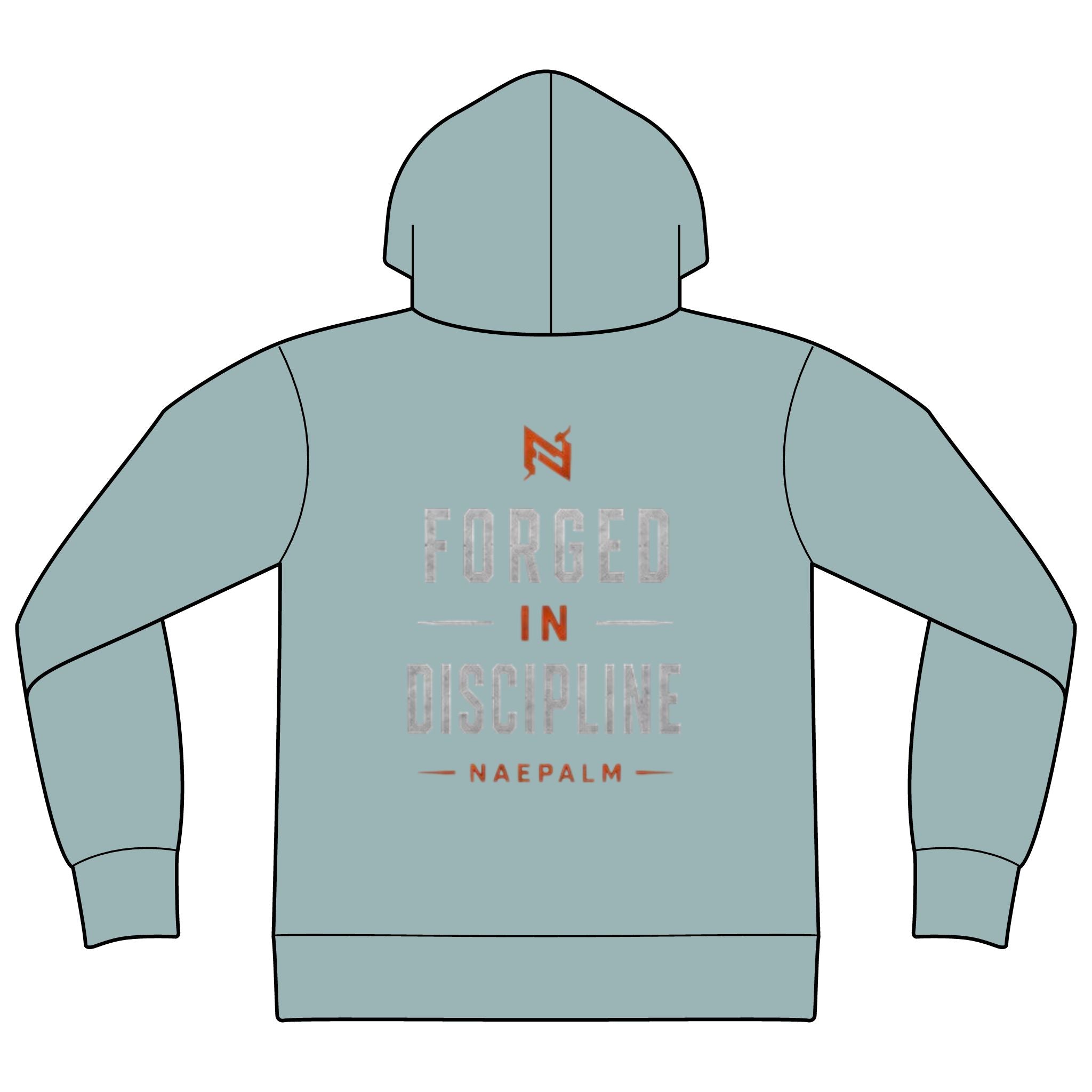 Unisex Sponge Fleece Drop Shoulder Hoodie Sweatshirt