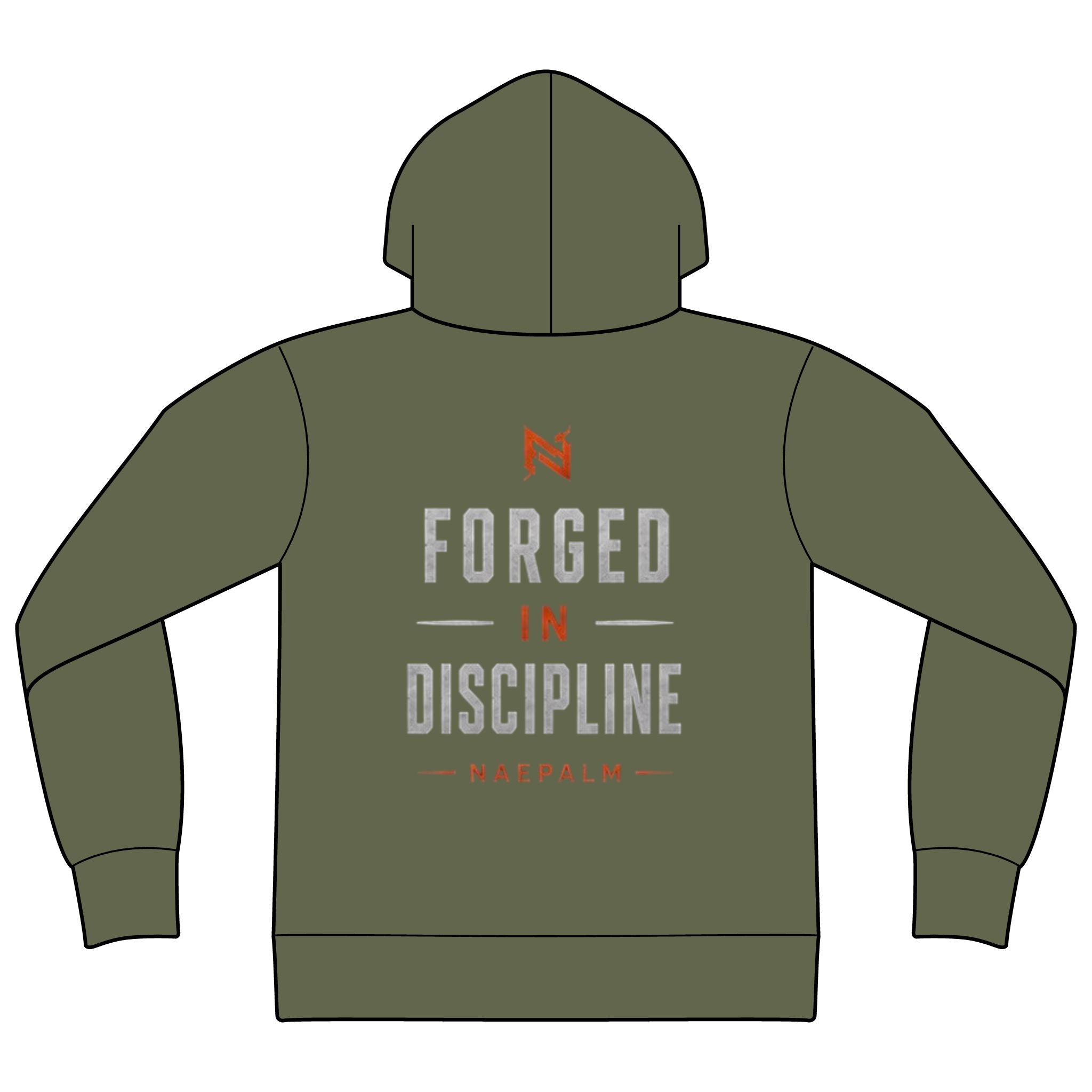 Unisex Sponge Fleece Drop Shoulder Hoodie Sweatshirt