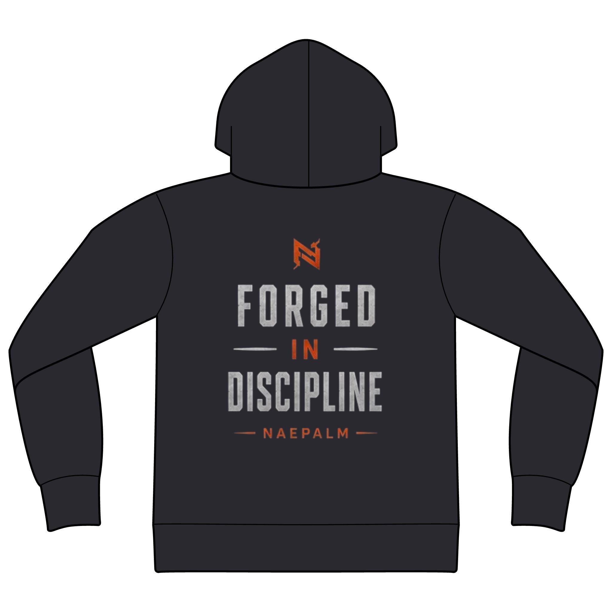 Unisex Sponge Fleece Drop Shoulder Hoodie Sweatshirt